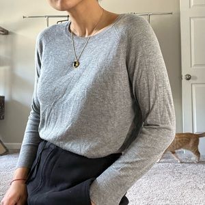 Zara gray knitwear wool